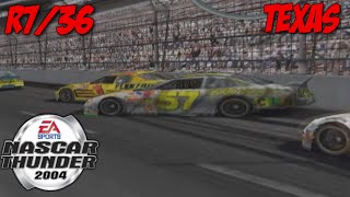 Kevin Lepage At It Again NASCAR Thunder 2004 Season Mode R736 Texas [upl. by Yul459]