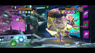 Crossbones vs MODOK raid boss almost 12 hp down mcoc [upl. by Evelc442]