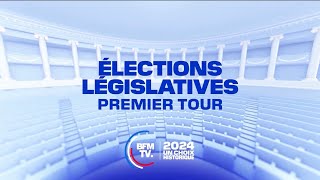 BFMTV  Générique  Élections législatives 2024 premier tour La France vote — 30 juin 2024 [upl. by Trixie471]