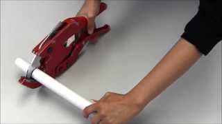 How to Use PVC Pipe Cutters [upl. by Itch]