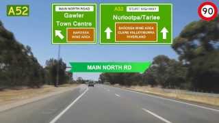 Gawler Bypass  Gawler South Australia  Evanston South to Gawler Belt [upl. by Zilla356]