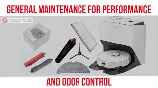 Roborock S8 Pro Ultra Maintenance for Performance and Odor Control [upl. by Ydasahc550]