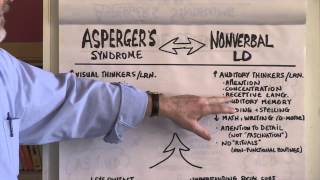 Aspergers Syndrome vs Nonverbal LD The Same or Different [upl. by Nalla867]