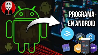 5 APLICACIONES PARA APRENDER A PROGRAMAR DESDE ANDROID [upl. by Aldin]