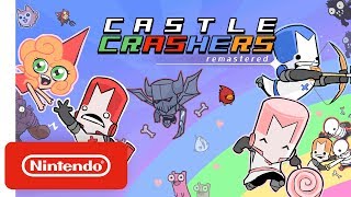 Castle Crashers  Launch Trailer  Nintendo Switch [upl. by Eiromem]