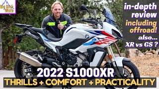 2022 BMW S1000XR Review  Sport Bike for the Real World [upl. by Waers]