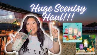 Scentsy Mega Haul  Valentines Mardi Gras January Whiff Box and More [upl. by Enaamuj]