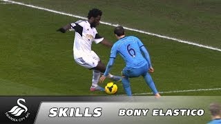 Swans TV  Wilfried Bony  Elastico  Flip Flap [upl. by Ottie]