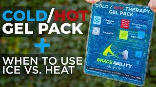 Reusable Cold amp Hot Gel Pack  Tips on When to Use Ice vs Heat Therapy [upl. by Retrop93]