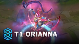 T1 Orianna Skin Spotlight  PreRelease  PBE Preview  League of Legends [upl. by Imeon]