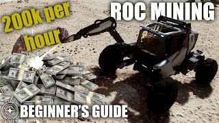 ROC Mining  Star Citizen Beginners Guide [upl. by Aleet]