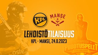 Lehdistötilaisuus to 2482023 KPL  Manse PP [upl. by Phillada]