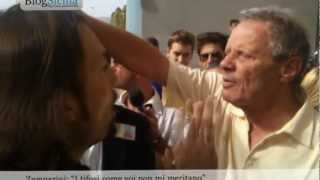 Zamparini quotI tifosi come voi non mi meritanoquot [upl. by Standford]