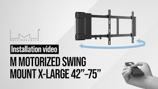 M Motorized Swing Mount XLarge Installation video [upl. by Meave610]