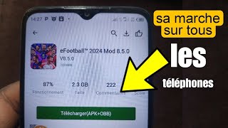 Découvrez la solution ultime pour jouer à eFootball PES 2024 sur votre téléphone🔥quot [upl. by Yentiw]