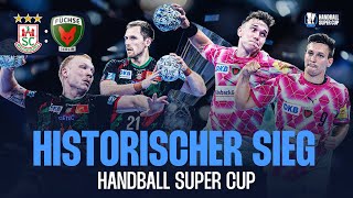 FURIOSER Saisonauftakt I SCMagdeburg vs FuechseBerlin beim Handball Super Cup [upl. by Halley355]