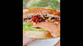 Smoked Salmon Bagel Sandwich [upl. by Marys208]