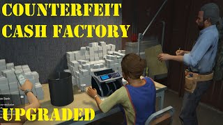 Gta Online  Counterfeit Cash Factory money guide 2  Upgraded  MC Business Motorcycle Club 2 [upl. by Allecsirp442]