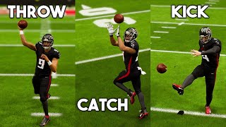 MADDEN 24 OFFENSE FOR BEGINNERS HOW TO THROW CATCH RUN amp KICK [upl. by Lyssa56]