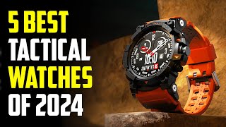 5 Best Tactical Smartwatches 2024  Best Tactical Watches 2024 [upl. by Retsim]