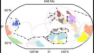 18 Billion Years of Plate Tectonics [upl. by Kata]