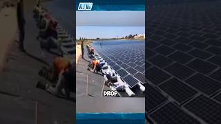 Innovative Floating Solar Power Station—Watch the Incredible Launch [upl. by Asena]