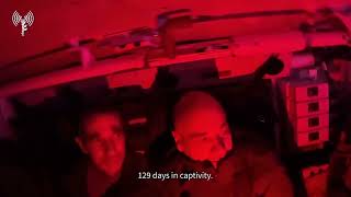 IDF Footage of Hostages Rescue [upl. by Oswin]