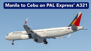 TRIP REPORT  Philippine Airlines Economy  Manila to Cebu  Airbus A321 [upl. by Leumel]