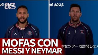 Las REDES se CEBAN con MESSI y NEYMAR por esta campaña del PSG para JAPÓN  Diario AS [upl. by Merkle]