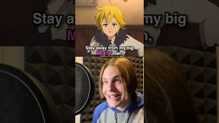 Meliodas RIZZ Compilation  Voice Acting anime shorts [upl. by Anitirhc]