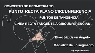 ELEMENTOS BÁSICOS DE LA GEOMETRÍA PLANA  CONCEPTOS [upl. by Nuris626]