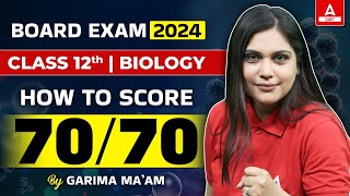 How to Score 7070 in Biology Class 12  Last 14 Days Strategy for Board Exam 2024 [upl. by Ynabe569]