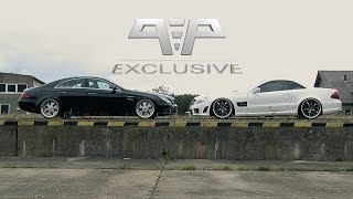 MercedesBenz SL 500 amp CLS 500 by PP Exclusive [upl. by Annayr745]