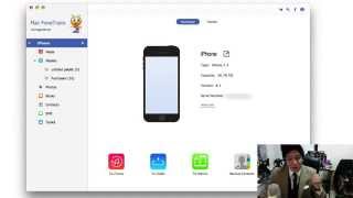 Mac FoneTrans  Transfer files from Mac to iPhoneiPadiPod in One Click [upl. by Nylorac]