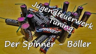 Jugendfeuerwerk verbessern  tunen 1  Spinner  BKS Böller selber bauen HD [upl. by Nuahsyt]