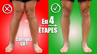 En FINIR avec les GENOUX en X ou Valgus 15 MINUTES par Jour [upl. by Balcer881]