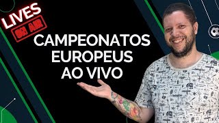 CAMPEONATOS EUROPEUS AO VIVO  SABADÃO LOTADO PARTIUUU [upl. by Hiasi294]