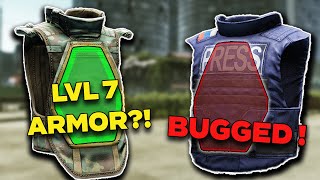 BUGS GALORE Tarkovs Patch 140 Armor is a MESS Armor Testing Results [upl. by Critchfield]