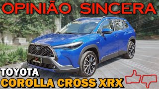 Toyota Corolla Cross 2022  Detalhes da versão XRX a híbrida mais completa Preço consumo é bom [upl. by Nwahsauq]