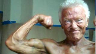 Paul Stone 76 year old NATURAL BODYBUILDER [upl. by Dulcy]