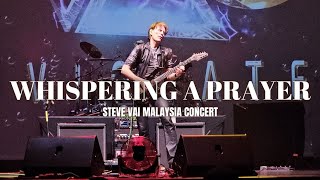 Steve Vai  whispering a prayer live in malaysia 2023 [upl. by Yanarp]