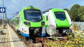 TRENI IN ARRIVO PARTENZE E TRANSITI ALLA STAZIONE DI TREVIGLIO [upl. by Mansoor790]