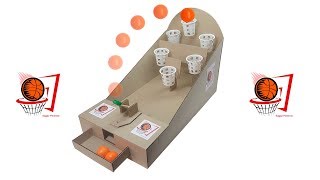 Cómo Hacer NBA Baloncesto Juego de Mesa DIY de Cartón Basketball Board Game  Sagaz Perenne [upl. by Letsyrk]