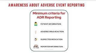 Pharmacovigilance Poster Awareness 1  WHY WHO HOW [upl. by Neville]