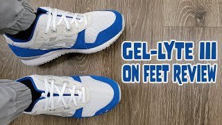 ASICS GELLYTE III CM 195 REVIEW  On feet comfort weight breathability and price review [upl. by Hetti817]