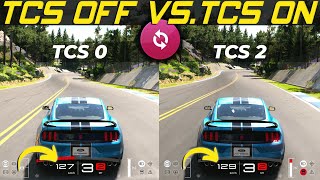 Traction Control ON Vs OFF After Gran Turismo 7 Update 113 [upl. by Egiap]