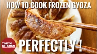 HOW TO COOK FROZEN GYOZA PERFECTLY [upl. by Villada70]