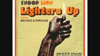 Snoop Lion  Lighters Up Ft Mavado amp Popcaan Benny Page Remix [upl. by Erised]