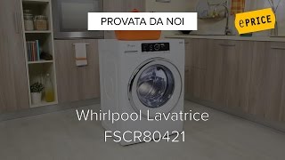 Video Recensione Lavatrice Whirlpool FSCR80421 [upl. by Liahus116]