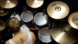 Korn  Word Up  Drum Cover [upl. by Notlef]